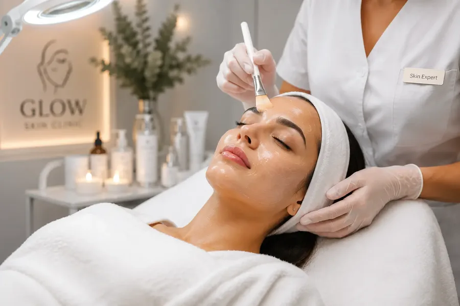 Cosmetology — facial treatment